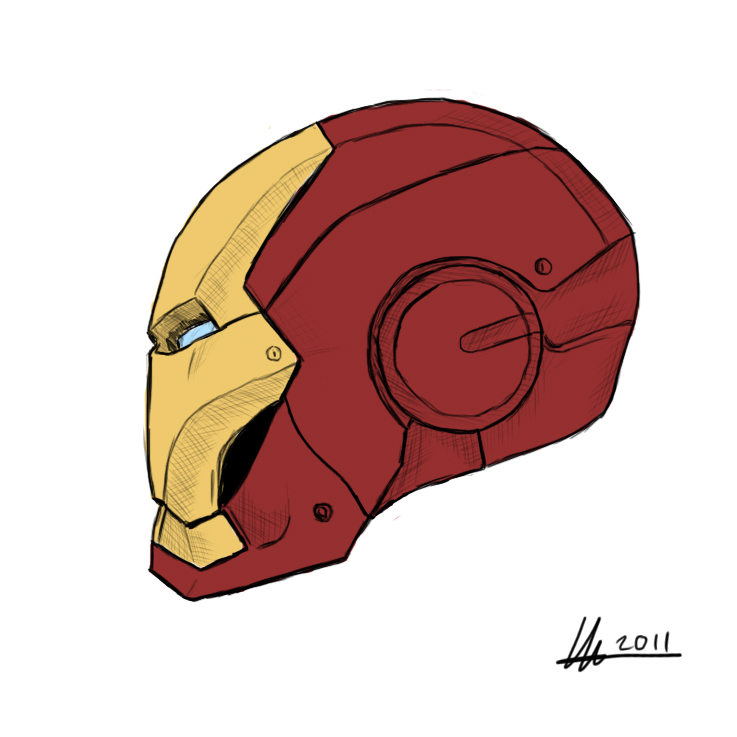 Iron Man Helmet by des522 on DeviantArt