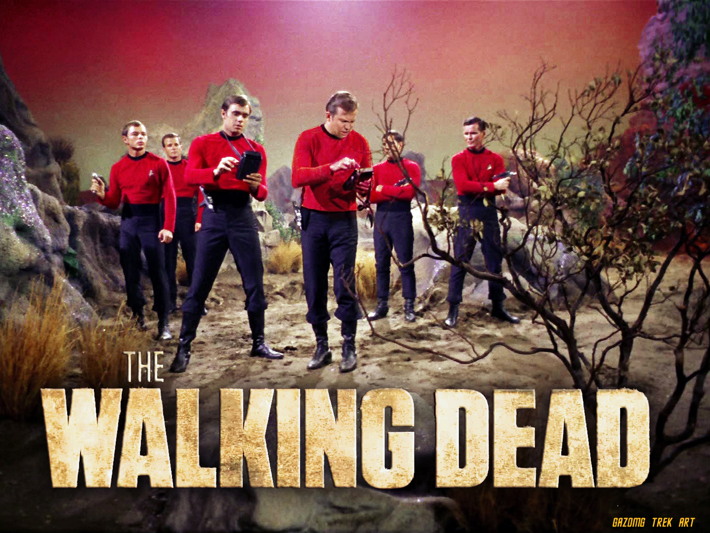 Star Trek Redshirt #6 - The Walking Dead by gazomg on ...