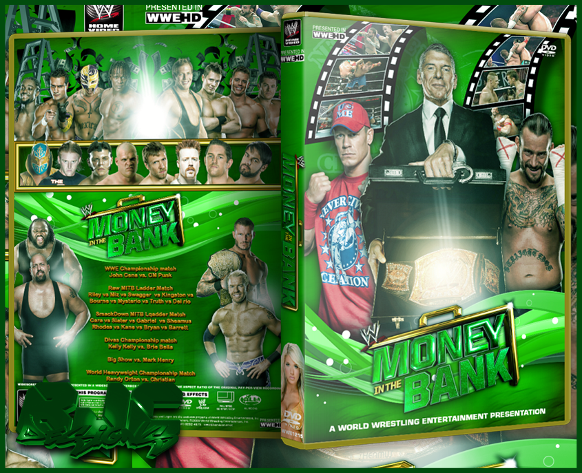 Image result for money inthe bank 2011 poster