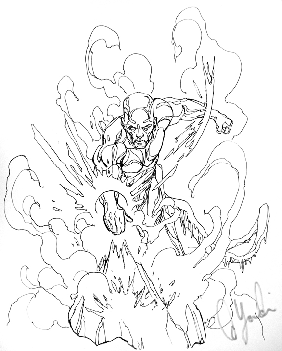 iceman superhero coloring pages - photo #22