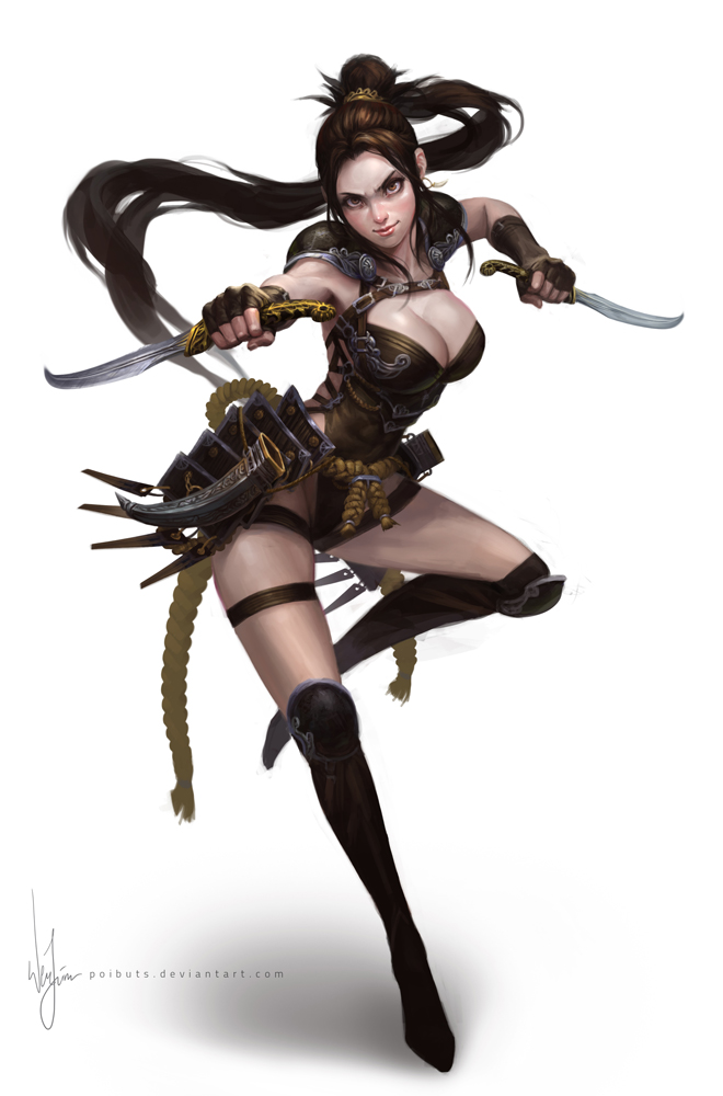 Asian Female Assassin 89