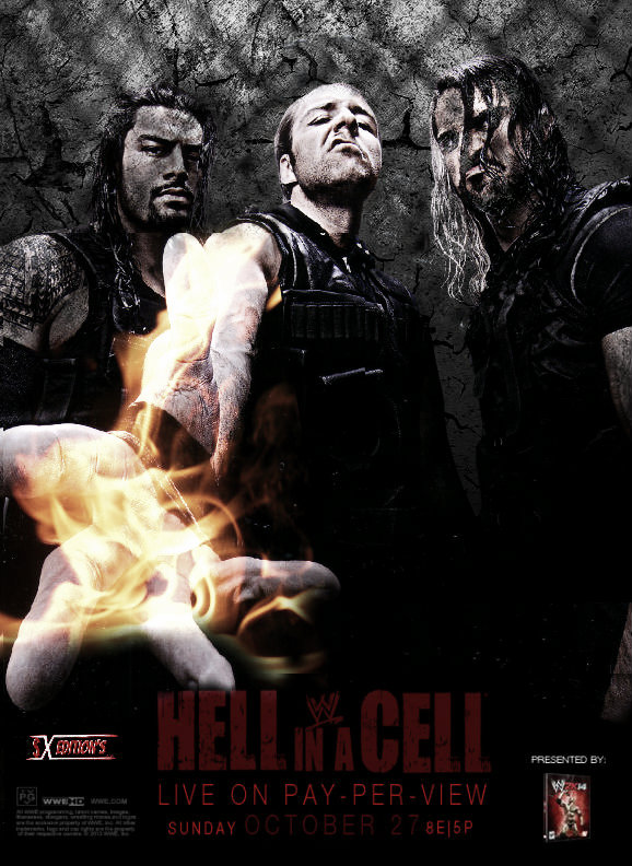 Image result for hell in a cell 2013 poster
