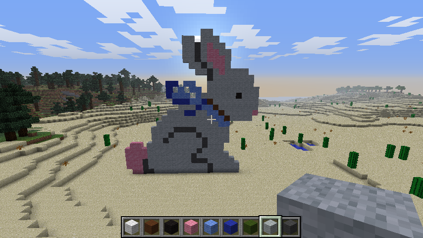 Minecraft Bunny by DumplingMomo on DeviantArt
