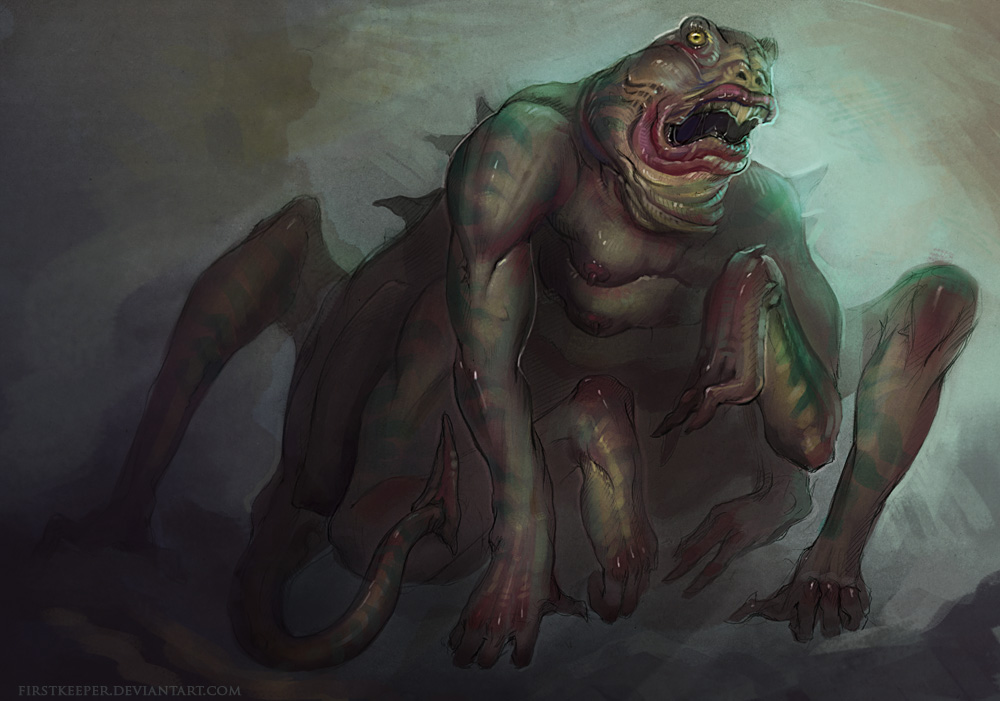 Frog abomination by FirstKeeper