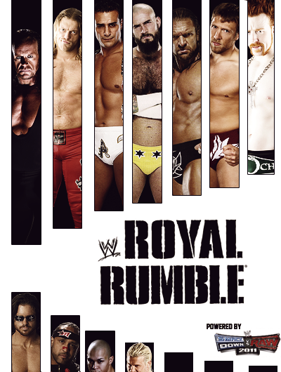 ROYAL RUMBLE - 2011 Poster by EnigmaZzZ