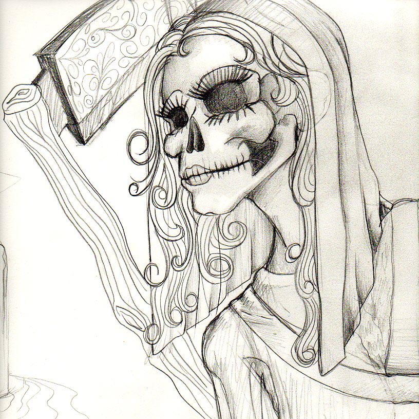 la santa muerte coloring pages - photo #40
