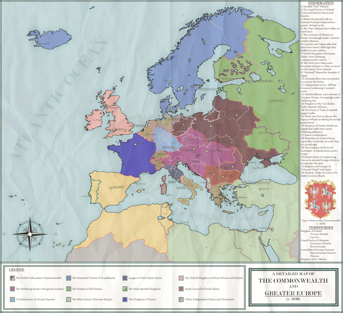 Commonwealth Europe: 1810 by mdc01957