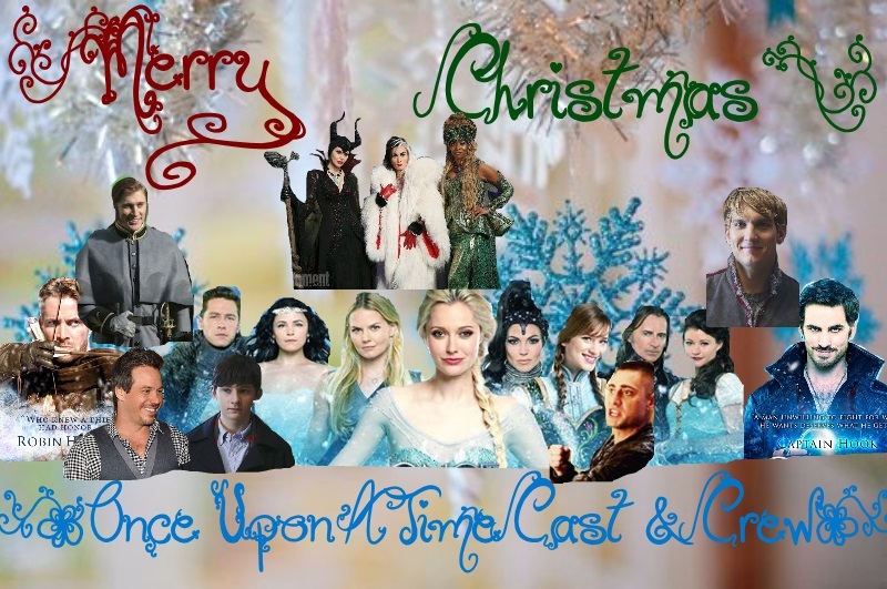 Merry Christmas Once Upon A Time Cast and Crew by simplyshelbs16 on DeviantArt