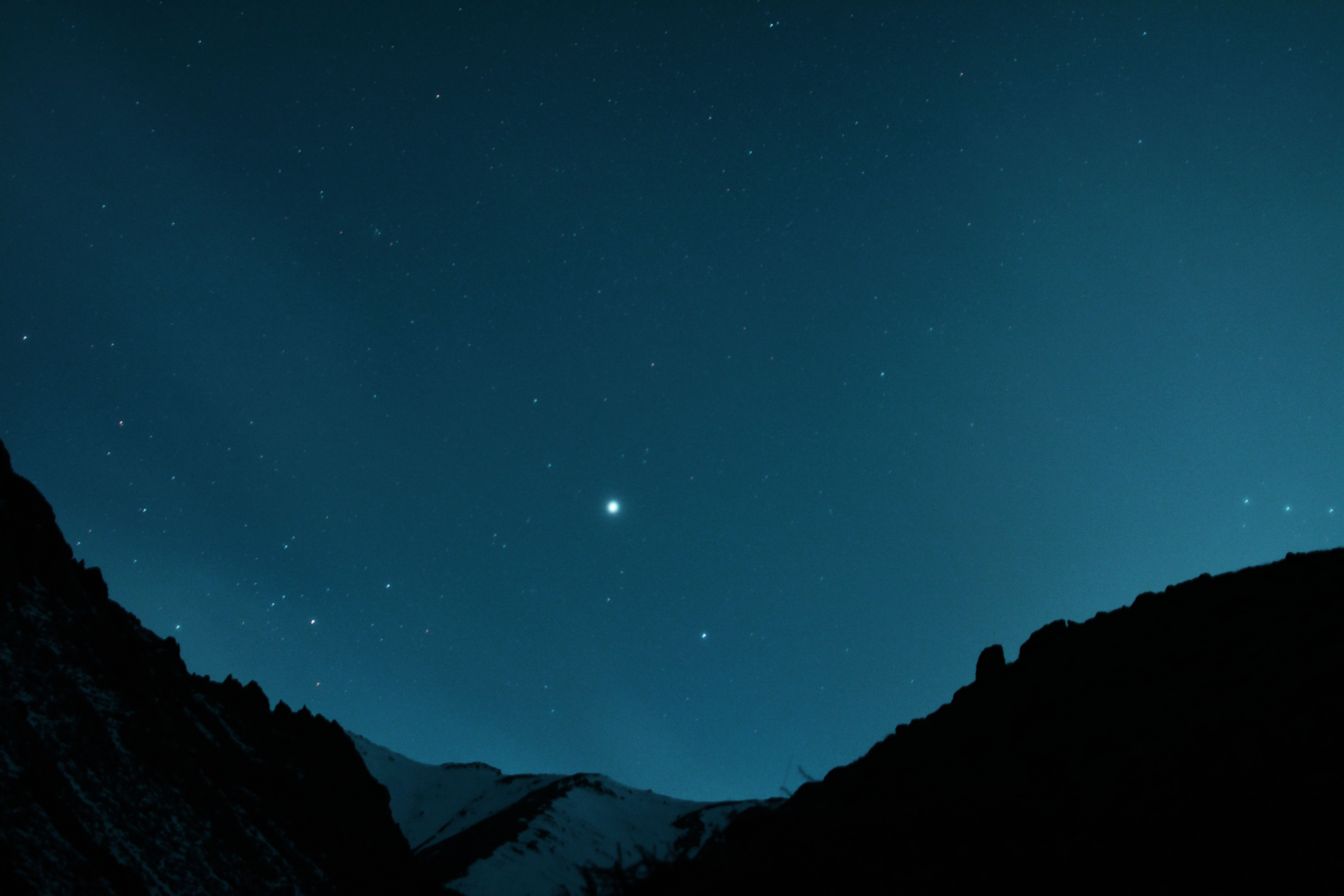 Clear blue night sky by marcopolo09190 on DeviantArt