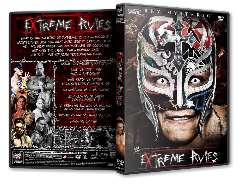 Extreme Rules 2009 DVD Cover by Mr-Damn