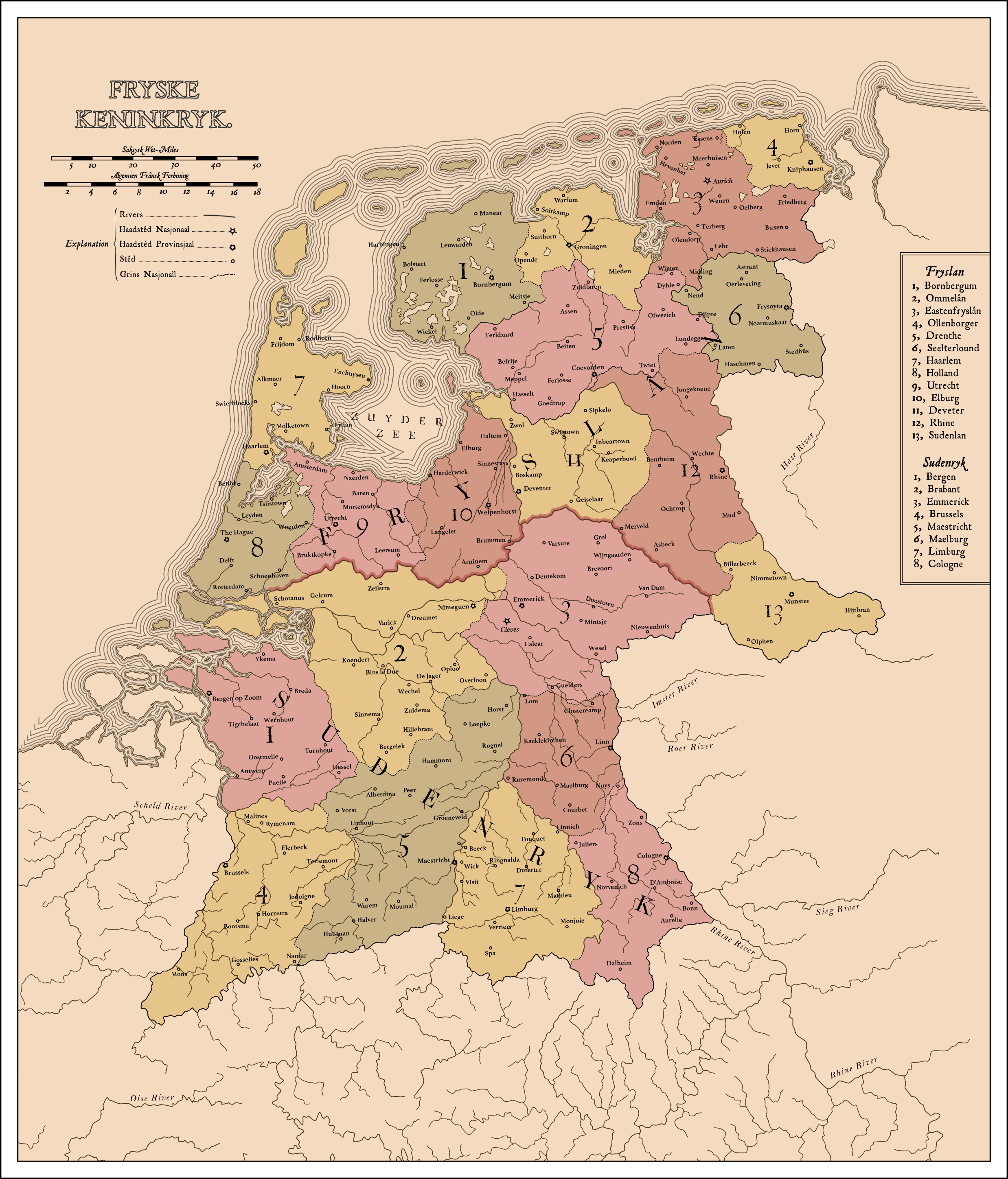 The Frisian Empire by Upvoteanthology