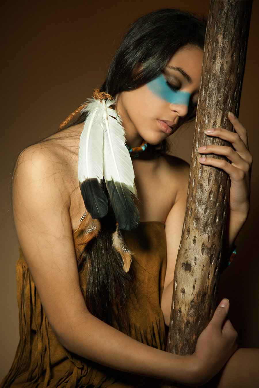 female picture American indian nude