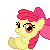 Clapping Pony Icon - Applebloom by TariToons