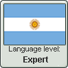Argentinian Spanish language level EXPERT by TheFlagandAnthemGuy