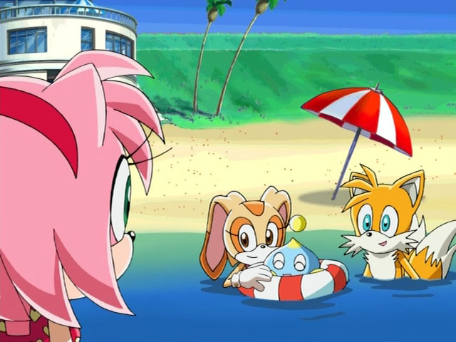 amy and sonic vs tails