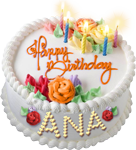 Happy birthday cake for Ana 150px by EXOstock