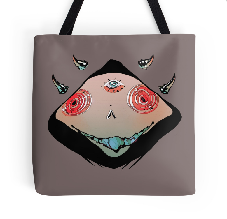 VOODOO DINO tote bag by W-H-E-A-T