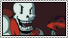 undertale stamp - papyrus by hypsistamps