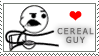 Cereal Guy Stamp by andreiVV