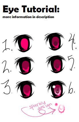 Quick Eye Coloring Tutorial by pomelonian on DeviantArt