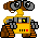Custom 8-bit Sprite: WALL-E