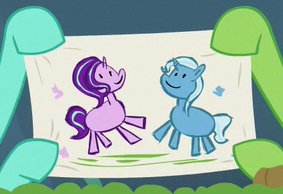 Starlight and Trixie Draw