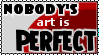 Nobody's Art Perfect Stamp by Kuitsuku