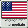 American English language level INTERMEDIATE by animeXcaso