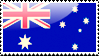 Australian Flag Stamp by xxstamps