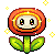 Fire Flower Icon by Angelishi