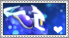 Meta Knight stamp by LittleCloudie