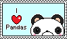 STAMP: I Love Pandas by Crystal-Moore