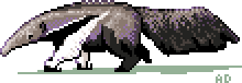 Anteater Sprite by e-pona