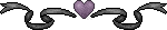 Heart-n-Ribbon Divider (Black-Purple) - F2U! by Drache-Lehre