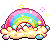 Sparkly Rainbow Icon by angelishi