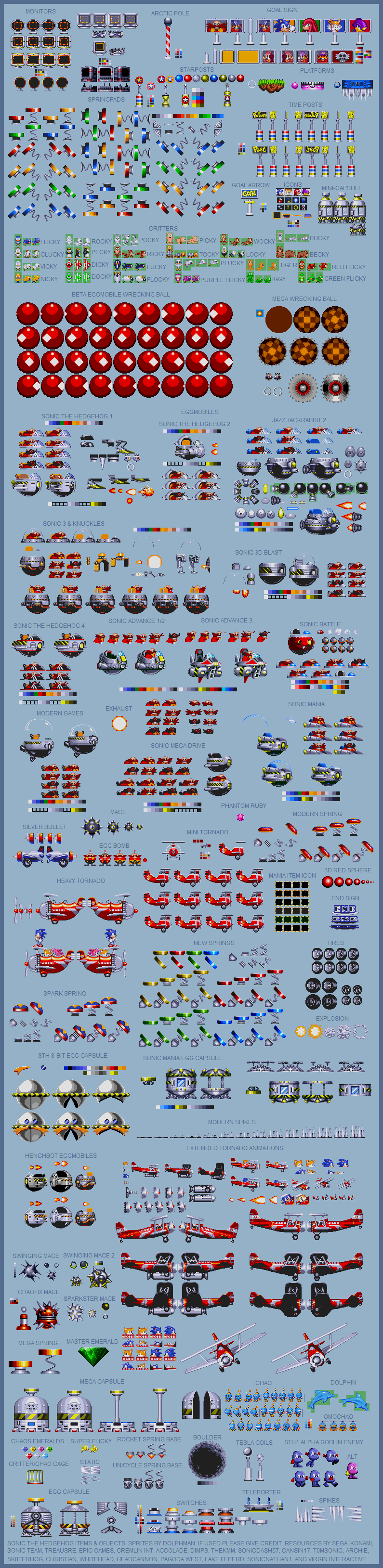 The VG Resource - Dolphman's sprite library of customs & edits