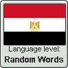 Egyptian Arabic language level RANDOM WORDS by TheFlagandAnthemGuy