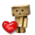 Danbo and the heart by Brigitte-Fredensborg