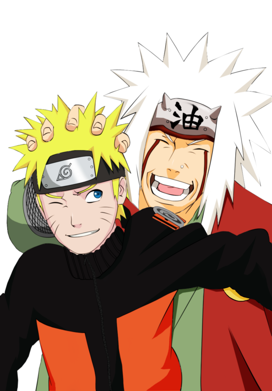Naruto and Jiraiya by KozatoEnma on DeviantArt