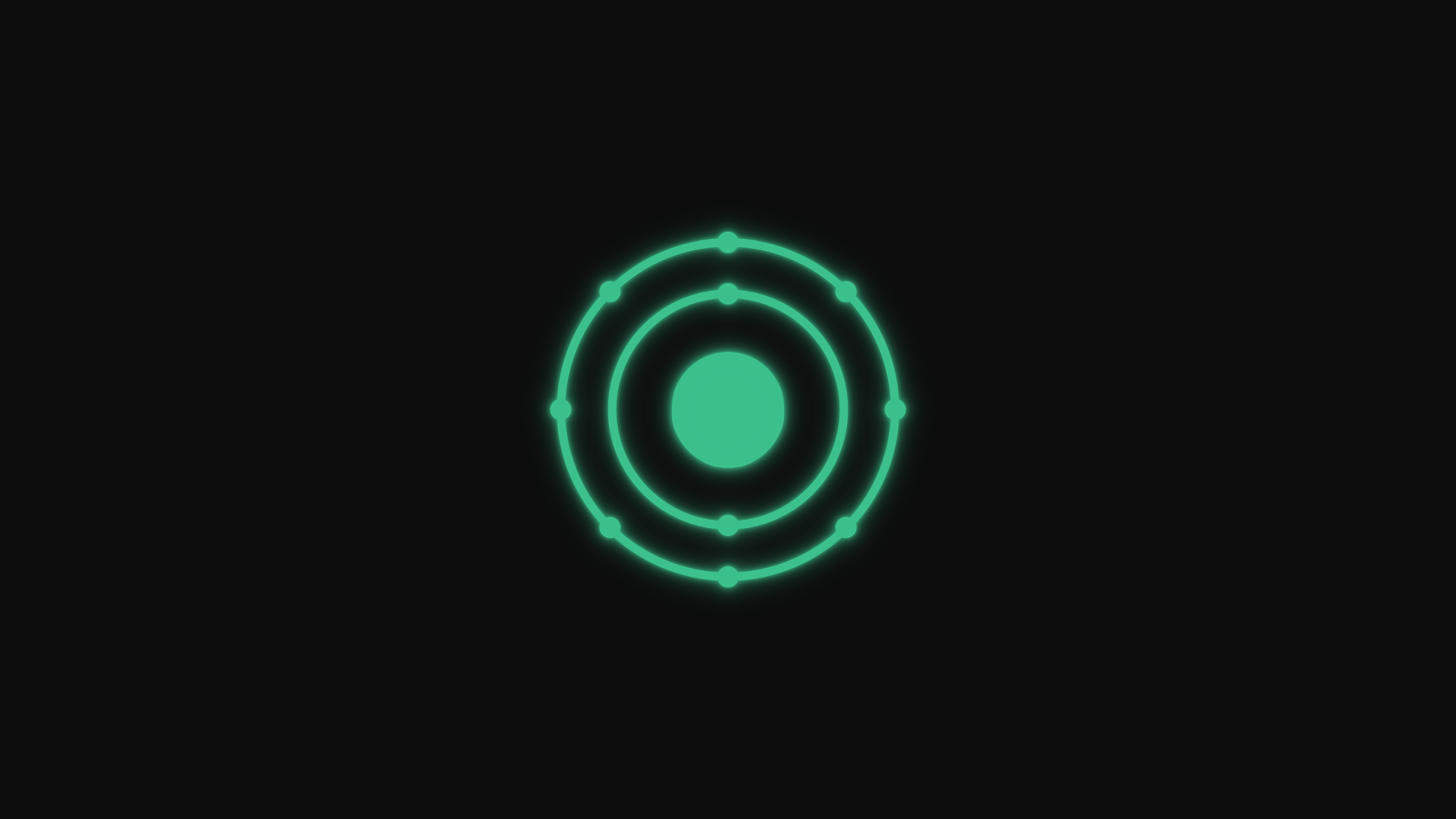 KDE Logo Neon