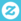 Zazzle (blue, white, blue, square) Icon mini