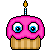 Toy Mr. Cupcake Icon