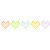Free Icon: Rainbow Hearts by Jedi-Dame